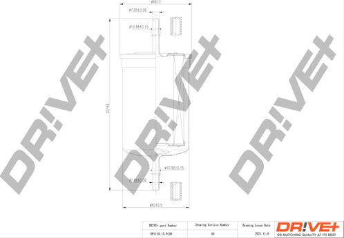 Dr!ve+ DP1110.13.0120 - Топливный фильтр www.autospares.lv