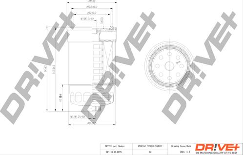 Dr!ve+ DP1110.13.0279 - Degvielas filtrs autospares.lv