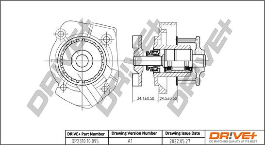 Dr!ve+ DP2310.10.095 - Ūdenssūknis autospares.lv