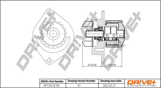 Dr!ve+ DP2310.10.015 - Ūdenssūknis autospares.lv