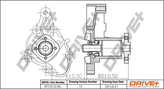 Dr!ve+ DP2310.10.084 - Ūdenssūknis www.autospares.lv