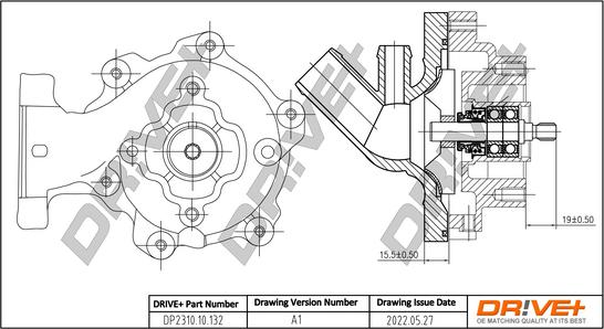 Dr!ve+ DP2310.10.132 - Ūdenssūknis www.autospares.lv