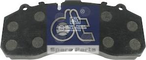 DT Spare Parts 4.90930 - Bremžu uzliku kompl., Disku bremzes www.autospares.lv