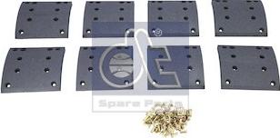 DT Spare Parts 4.91130 - Bremžu uzliku kompl., Trumuļu bremzes www.autospares.lv