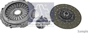 DT Spare Parts 4.92050 - Clutch Kit www.autospares.lv