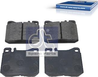 DT Spare Parts 4.92240 - Bremžu uzliku kompl., Disku bremzes www.autospares.lv