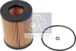 DT Spare Parts 4.66650 - Eļļas filtrs www.autospares.lv