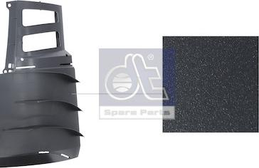 DT Spare Parts 4.66637SP - Gaisa deflektors, Kabīne www.autospares.lv