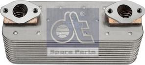 DT Spare Parts 4.61897 - Eļļas radiators, Motoreļļa www.autospares.lv