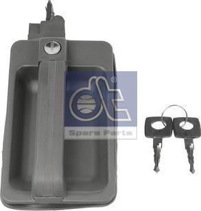 DT Spare Parts 4.61370 - Durvju rokturis www.autospares.lv