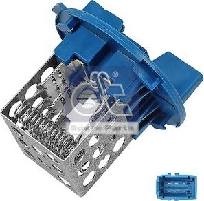 DT Spare Parts 4.68822 - Rezistors, Salona ventilators www.autospares.lv