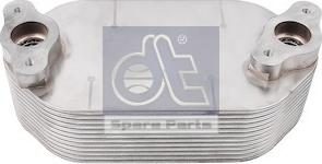 DT Spare Parts 4.68763 - Eļļas radiators, Motoreļļa www.autospares.lv