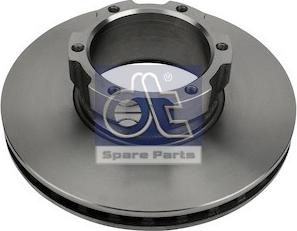 DT Spare Parts 4.63988 - Bremžu diski www.autospares.lv