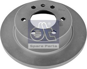 DT Spare Parts 4.67596 - Bremžu diski www.autospares.lv