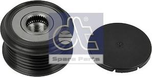 DT Spare Parts 4.67549 - Шкив генератора, муфта www.autospares.lv