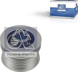 DT Spare Parts 4.67545 - Шкив генератора, муфта www.autospares.lv