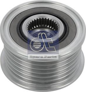 DT Spare Parts 4.67547 - Шкив генератора, муфта www.autospares.lv