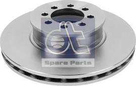 DT Spare Parts 4.67229 - Bremžu diski www.autospares.lv