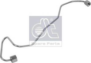 DT Spare Parts 4.11054 - Augstspiediena cauruļvads, Iesmidzināšanas sistēma www.autospares.lv