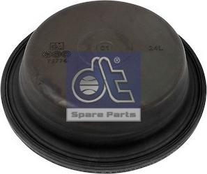 DT Spare Parts 4.80916 - Membrāna, Bremžu pneimokamera www.autospares.lv