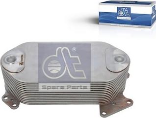 DT Spare Parts 4.75503 - Eļļas radiators, Motoreļļa www.autospares.lv