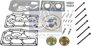 DT Spare Parts 5.94266 - Remkomplekts, Kompresors www.autospares.lv