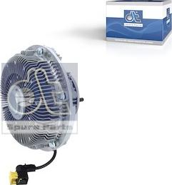 DT Spare Parts 5.41611 - Sajūgs, Radiatora ventilators www.autospares.lv