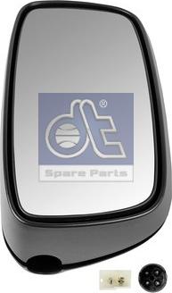 DT Spare Parts 5.62090 - Ārējais atpakaļskata spogulis, Vadītāja kabīne www.autospares.lv