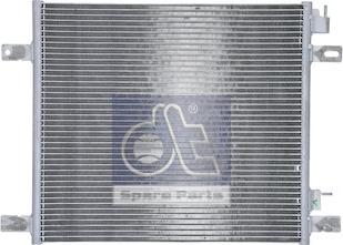 DT Spare Parts 5.62034 - Kondensators, Gaisa kond. sistēma www.autospares.lv