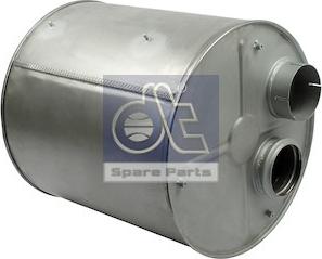 DT Spare Parts 5.11009 - Vidējais / Gala izpl. gāzu trokšņa slāpētājs www.autospares.lv