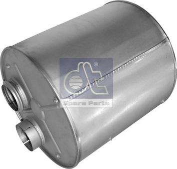 DT Spare Parts 5.11009 - Vidējais / Gala izpl. gāzu trokšņa slāpētājs www.autospares.lv