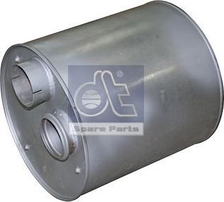 DT Spare Parts 5.11007 - Vidējais / Gala izpl. gāzu trokšņa slāpētājs www.autospares.lv