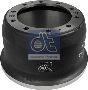 DT Spare Parts 5.21204 - Bremžu trumulis www.autospares.lv