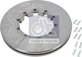 DT Spare Parts 5.21221SP2 - Bremžu diski www.autospares.lv