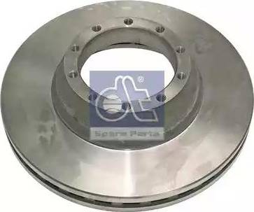 DT Spare Parts 5.21227 - Bremžu diski www.autospares.lv