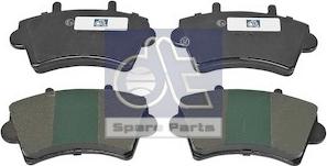 DT Spare Parts 6.95120 - Bremžu uzliku kompl., Disku bremzes autospares.lv