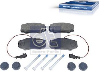 DT Spare Parts 6.95122 - Bremžu uzliku kompl., Disku bremzes www.autospares.lv