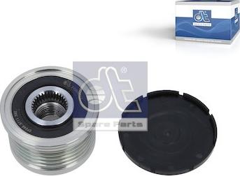 DT Spare Parts 6.91502 - Шкив генератора, муфта www.autospares.lv