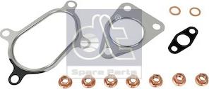 DT Spare Parts 6.91722 - Установочный комплект, турбокомпрессор www.autospares.lv