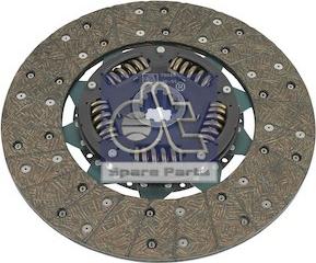 DT Spare Parts 6.40117 - Clutch Disc www.autospares.lv