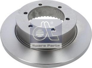 DT Spare Parts 6.60026 - Bremžu diski www.autospares.lv