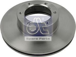 DT Spare Parts 6.61030 - Bremžu diski www.autospares.lv