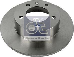 DT Spare Parts 6.61033 - Bremžu diski www.autospares.lv