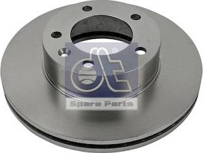 DT Spare Parts 6.61032 - Bremžu diski www.autospares.lv