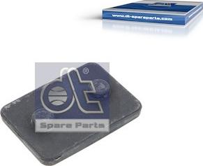 DT Spare Parts 6.11250 - Atdurplāksne, Lokšņu atspere www.autospares.lv