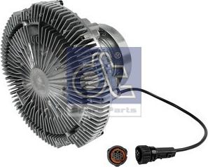 DT Spare Parts 6.35033 - Sajūgs, Radiatora ventilators www.autospares.lv