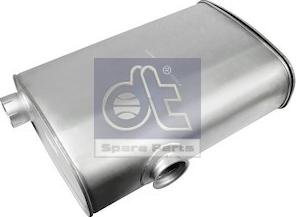 DT Spare Parts 6.37028 - Izplūdes gāzu trokšņa slāpētājs (pēdējais) www.autospares.lv