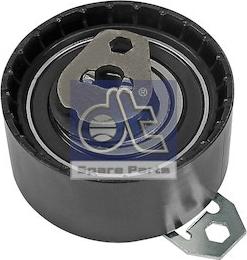 DT Spare Parts 6.22242 - Spriegotājrullītis, Gāzu sadales mehānisma piedziņas siksna www.autospares.lv