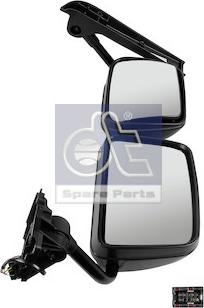 DT Spare Parts 6.75023 - Ārējais atpakaļskata spogulis, Vadītāja kabīne www.autospares.lv