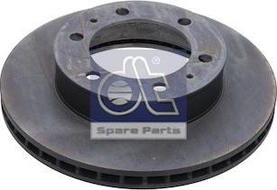 DT Spare Parts 14.43025 - Bremžu diski www.autospares.lv